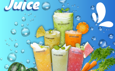 6 Vị Nước Ép Tươi Ngon Từ Trái Cây Thiên Nhiên