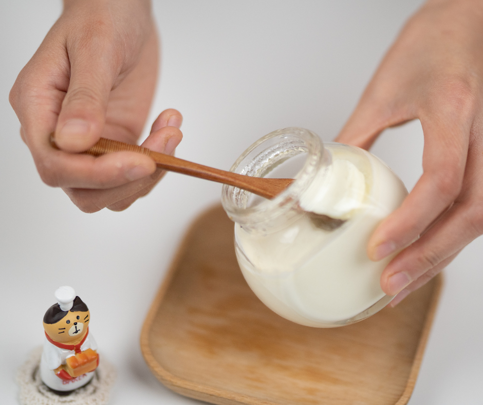 Hình ảnh sữa chua nguyên chất